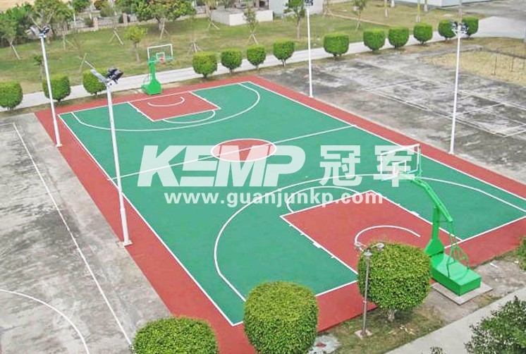 塑膠籃球場地