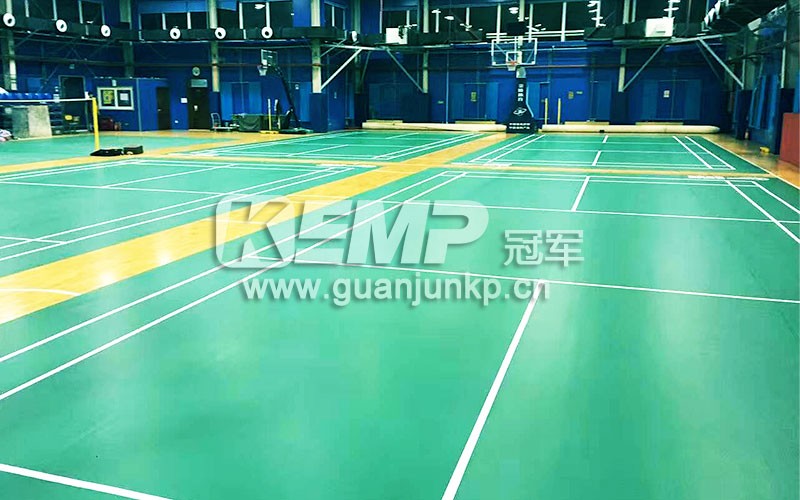 羽毛球塑膠運動地板