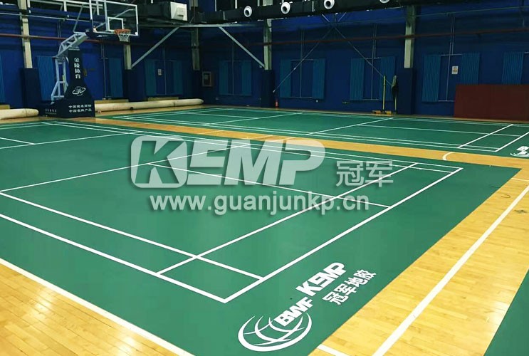 羽毛球塑膠運動地板