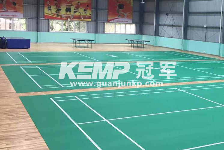 羽毛球運動地板