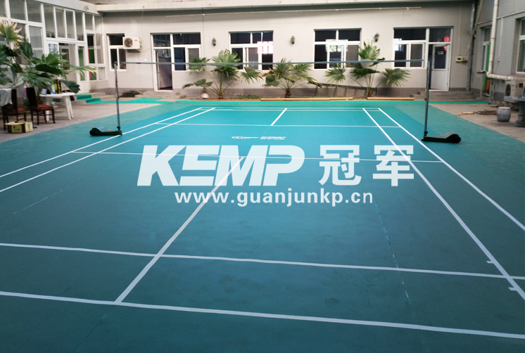 羽毛球運動地板