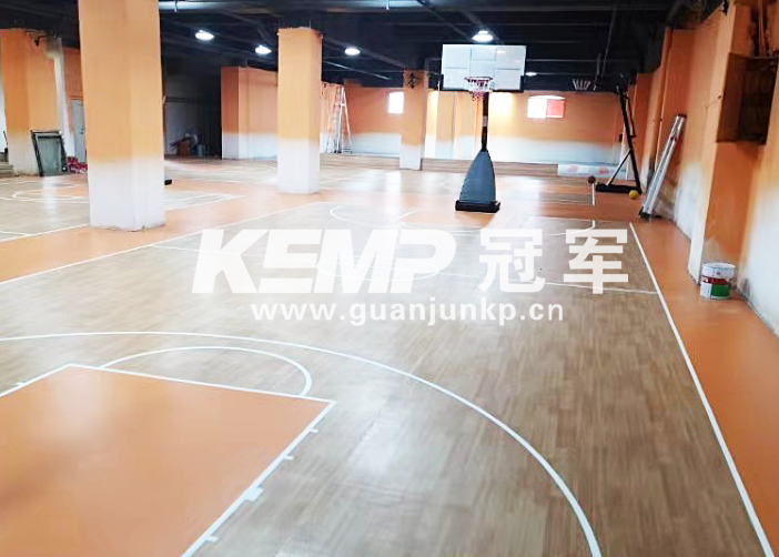 籃球塑膠地板